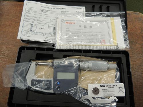 Mitutoyo digimaticl micrometer mdl. 293-831 -  0-1&#034; -  case   new! for sale