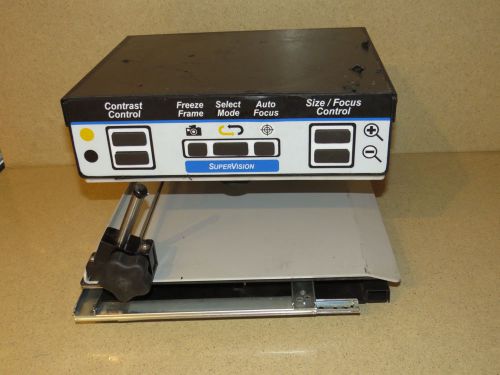 VISION TECH SUPERVISION MODEL# SV1000 OPTICAL INSPECTION SYSTEM MAGNIFIED VIDEO
