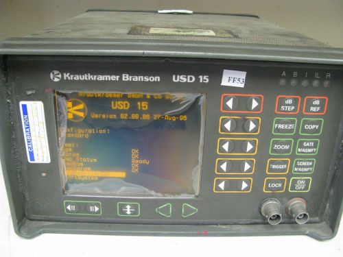 Krautkramer Branson Ultrasonic Flaw Detector USD 15 FF53