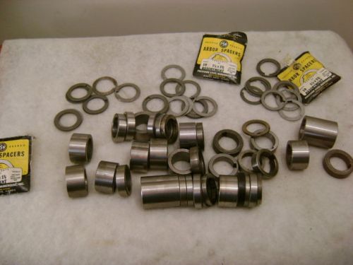 Arbor spacers 1 1/4&#034; inside diameter approx. 100 pieces. for sale