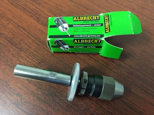 ALBRECHT Micro Drill Chuck Adapter &amp; Chuck Mount Taper: JT0