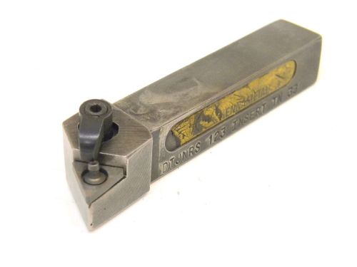 Used kennametal 3/4&#034;-shank dtjnrs 123 turning tool holder tnmg-332 for sale