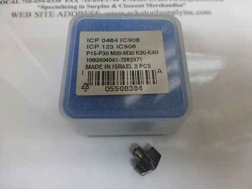 Indexable drill tip icp-0484  iscar sumocham grade ic908 for steel new $31.96 for sale