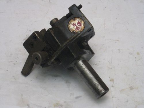 Warner &amp; Swasey box tool for turret lathe 1&#034; D. shank