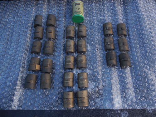 Hardinge Collet Pads ( One lot of foureen  collets ) type B6 Brass