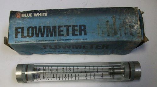 Blue Water 10GPM Flowmeter w/Aluminum Reinforcement 3/4&#034; NPT(F) F-40750LN-12 NIB
