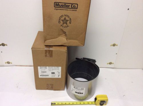 Mueller 500-07-0853 full-seal stainless steel pipe repair clamp 8&#034; 200psi water for sale