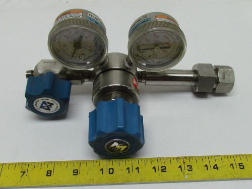 Matheson 3510-660 single stage high purity ss regulator 3000 psi max inlet for sale