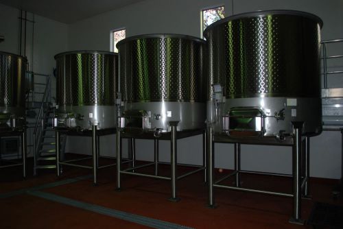 Stainless steel wine tank fermenter 1500 gallon open top for sale