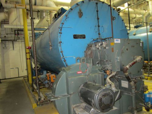 800 hp 125 PSI 80-800HP Steam Boiler Emissions Compliant Nox 17 nat Gas, Diesel