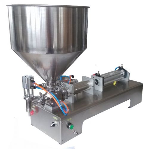 50-500ml Paste and Liquid Filling Machine for cream shampoo cosmetic tooth paste