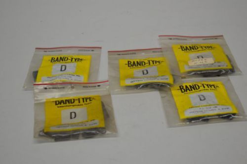 LOT 60 NEW BAND-TYPE D RUBBER INTERCHANGEABLE TYPE STAMP LETTER D237679