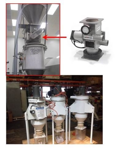 (1) pelletron deduster plastic dust &amp; fines removal system model p1, complete for sale