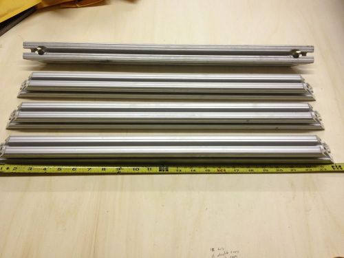 80/20 inc t-slot aluminum 1515-hd x 24&#034; long 45 degree support 15 series used for sale