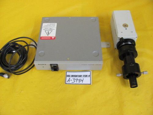 Sony Power HAD Camera and CMA-D2 Camera Adaptor Set KLA-Tencor CRS1010S working