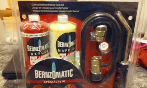 Bernzomatic cutting/welding/brazing torch kit