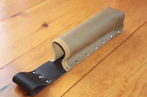 Leather welding rod holder - new - handcrafted for durability for sale