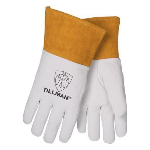 Tillman 24D Top Grain Kidskin 2&#034; Cuff TIG Welding Gloves, Large