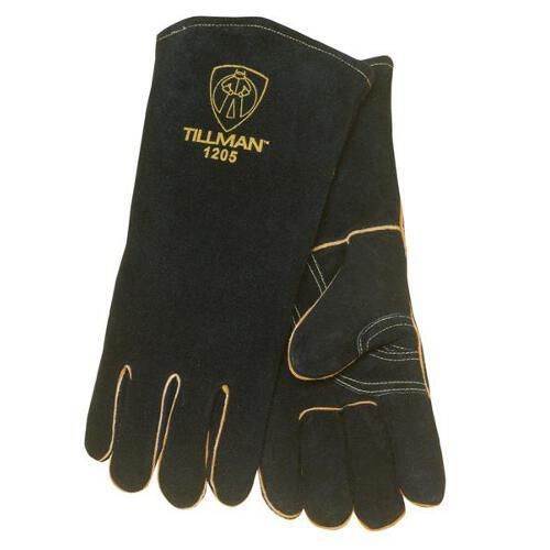 Tillman 1205 14&#034; Premium Insulated Split Cowhide Welding Gloves, Large