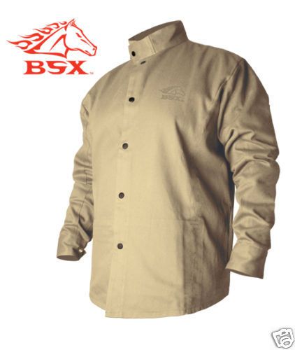 Bsx­ stryker fr welding jacket bxtn9c black stallion lg for sale