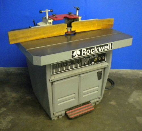 ROCKWELL-INVICTA RS-15 RS15 43780 INDUSTRIAL SHAPER ***ONTARIO, CALIF*** *DELTA*