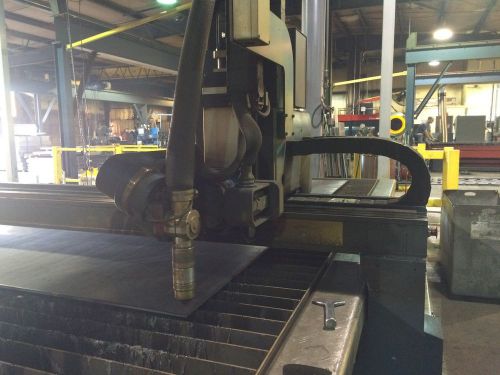 Bevel head hypertherm 400 amp cnc hd plasma cutter, tilting for beveling cutting for sale