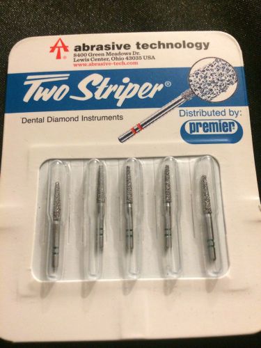 Two Striper 701.9C Coarse Dental Diamond Burs Pack of 5