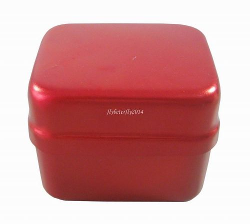 30 holes bur disinfection box Red