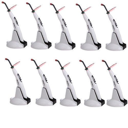 10x dental wireless cordless led curing light lamp led-b 1400mw woodpecker t4 for sale