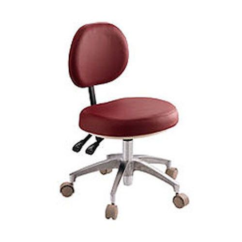 Flight Adjustable Operator Doctor Stool Dental Doctor&#039;s Chair w Contoured Seat