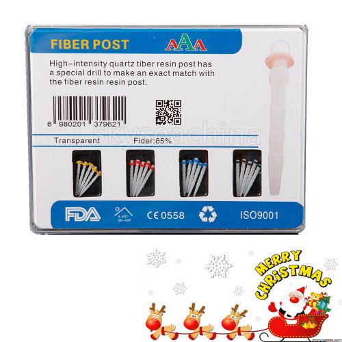 TOP HOT! 1kit AAA Brand NEW Dental Promotion Fiber Resin Post Chirstmas SALE!!