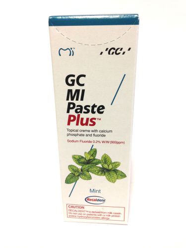 Gc tooth mousse plus mint (known as mi paste plus) exp: 1/2016 new! for sale