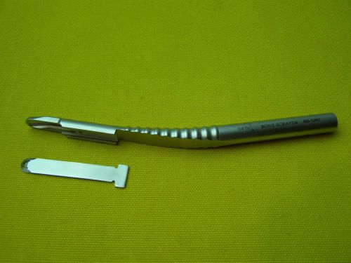 Turtle Brand-Ref# BS1287 Hand Held Bone Scraper(Curved),Dental Instruments