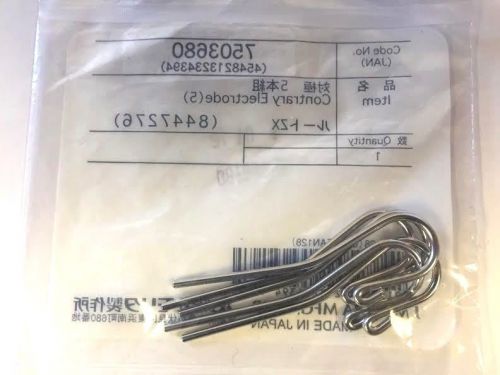 Dental J Morita Root ZX II Contrary Electrodes/Lip Clips (5) for apex locator