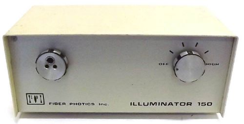 Fiber photics i-150 dental fiber optic illuminator 150 variable light source for sale