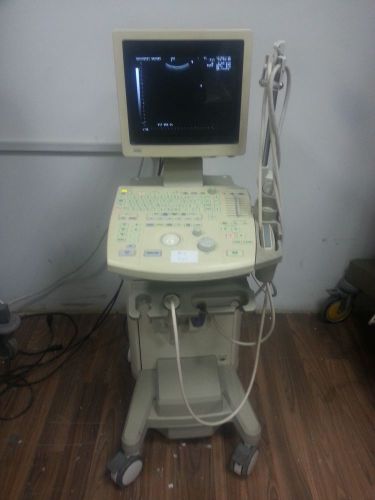 Aloka 1000 Ultrasound Machine 2 Probes Fully Tested and Patient Ready