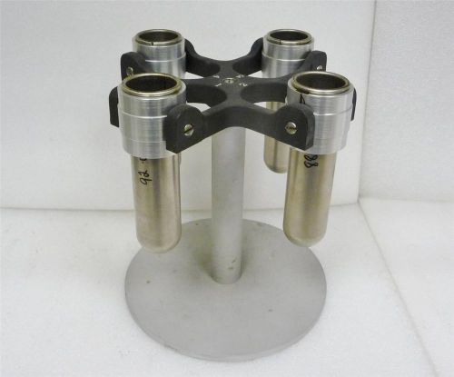 Centrifuge rotor w/ 4 swing bucket tube stand for sale