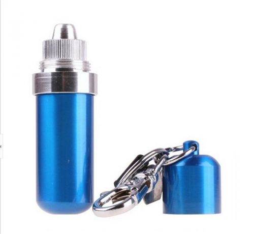 Convenient Good 1X Mini Stainless Alcohol Burner Lamp With Keychain Keyring ABUS