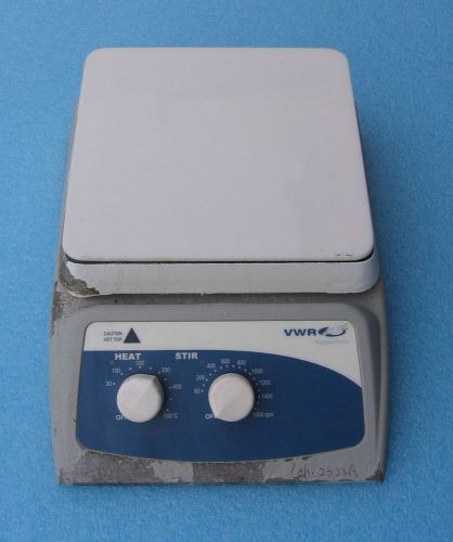VWR Stirrer Hotplate # 12365-382 with a  7” x 7” Ceramic top