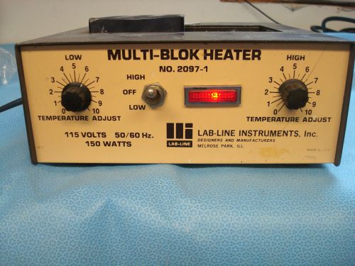 Lab-line 2097-01 multi-blok heater for sale