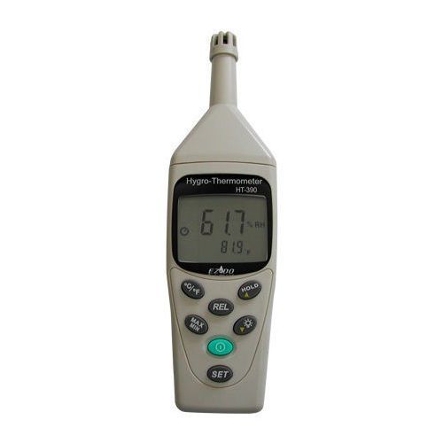 Humidity temperature meter-multi functions data hold,max/min,hi l.alarm setting. for sale
