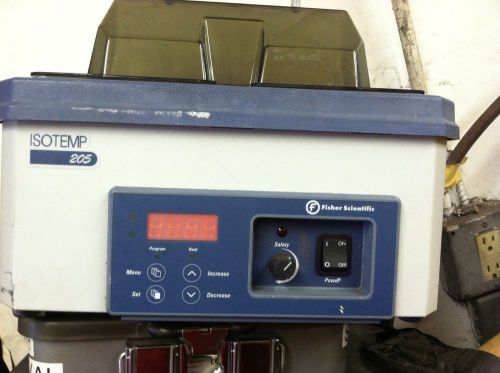 Fisher scientific water bath isotemp 205 powers up!! for sale