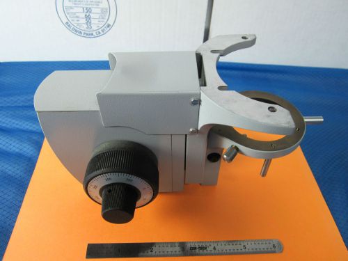 OPTICAL MICROSCOPE PART ZEISS GERMANY SUPPORT STAGE MICROMETER OPTICS BIN#19V-24