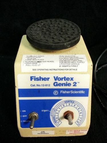 Fisher vortex genie 2 cat no. 12-812 w/ plate top for sale