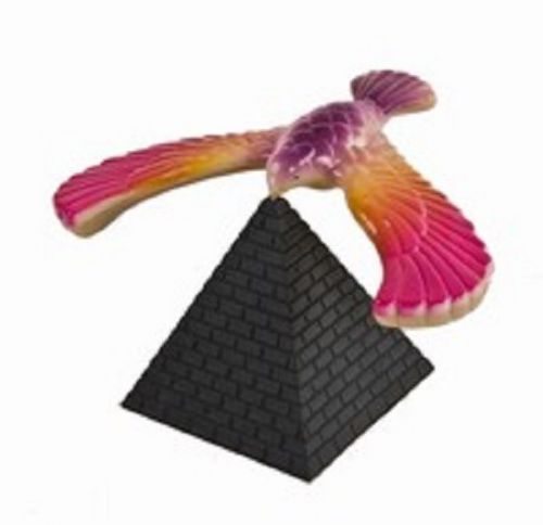 Large balancing bird: 6&#034; wingspan - teaches mass and center of gravity (colors v for sale