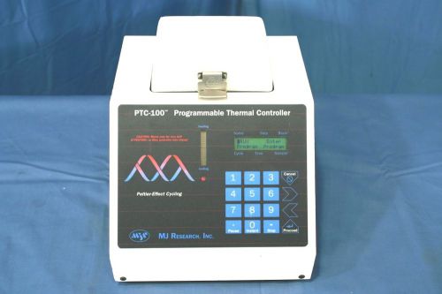 Mj research ptc-100 programmable thermal cycler peltier effect controller for sale