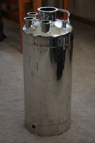 Alloy Products Pharmaceutical/Hygienic Pressure Vessel, 5 gal, Stainless Steel