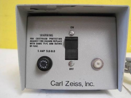 Carl Zeiss Electro Powerpac Microscope Light Power Supply Model 1100 Used