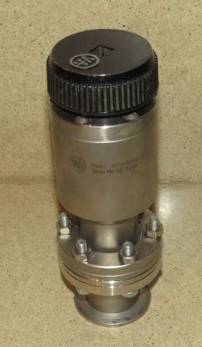 ^^ varian 951-5091 right angle valve with flange for sale