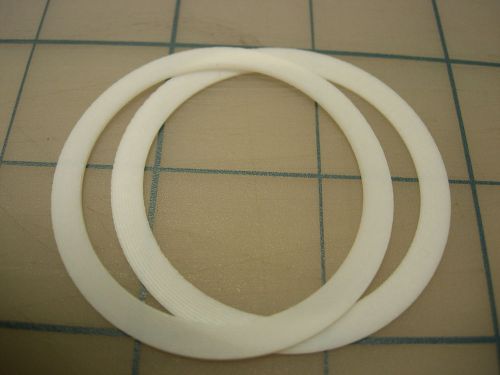 Ptfe gaskets for filter holders, 53mm od. millipore, costar, lot of 2 for sale